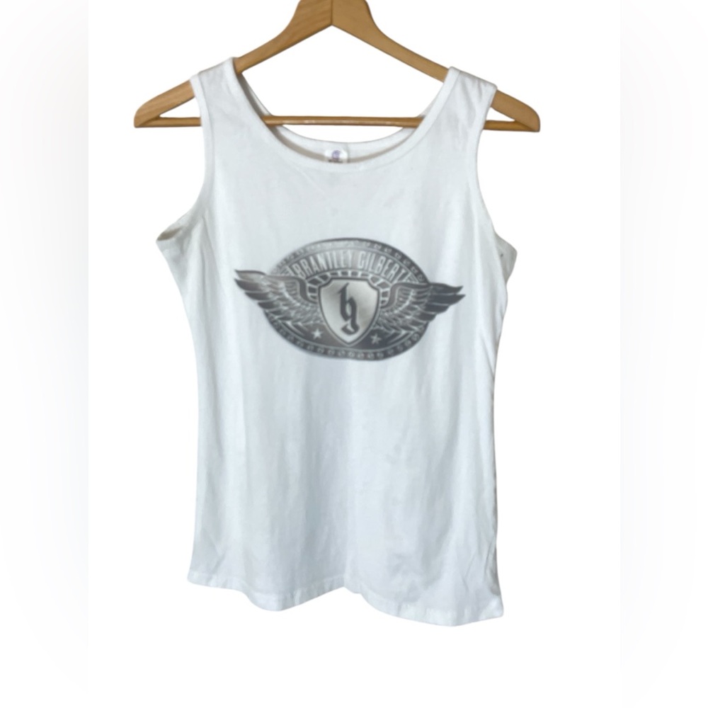 - C38- Women’s Medium Brantley Gilbert Graphic Tank Top